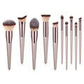 10-Piece Set: Professional Premium Glow Makeup Brush