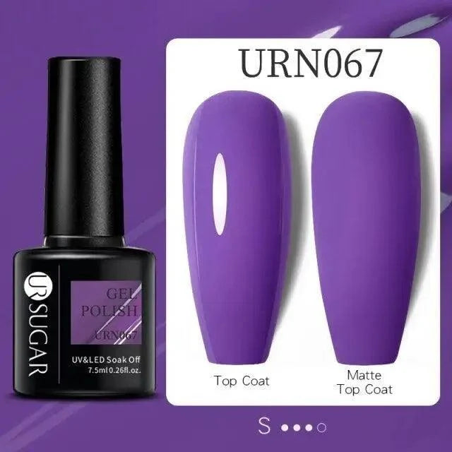 TREND Matte 7.5ML Nail Gel Polish Base Matte Coat UV LED Home Manicure Luxury Matte Design Luxury Nail Gel For Womens and Girls