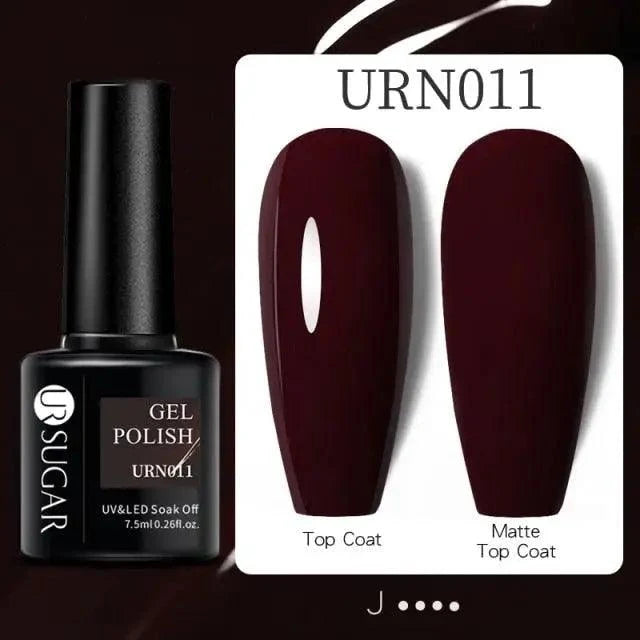 TREND Matte 7.5ML Nail Gel Polish Base Matte Coat UV LED Home Manicure Luxury Matte Design Luxury Nail Gel For Womens and Girls
