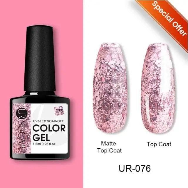 TREND Matte 7.5ML Nail Gel Polish Base Matte Coat UV LED Home Manicure Luxury Matte Design Luxury Nail Gel For Womens and Girls