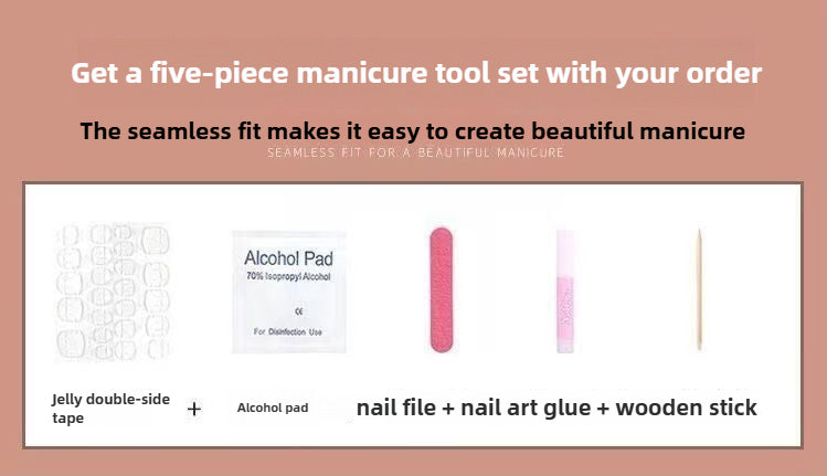 1008- Handmade press on nails fake nails removable
