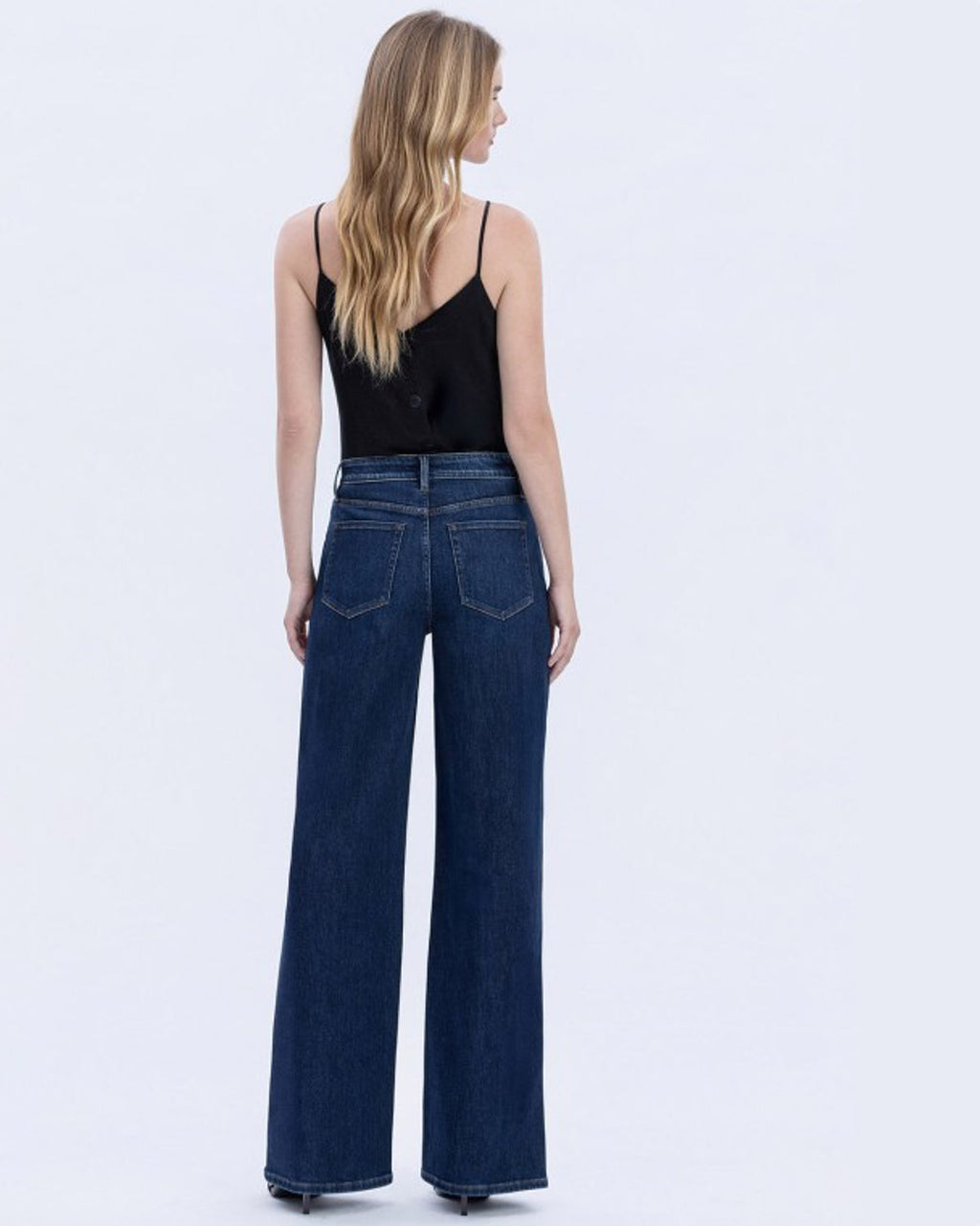Charlotte High Rise Wide Leg Jeans
