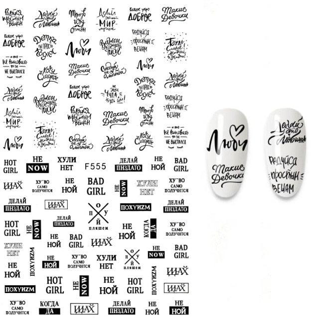 3D Nail Stickers Leaves Butterfly Panda Love Heart Design Stickers For Nails Manicure Foil Nail Art Decor  Girls Manicure Decoration Nail Art Supplies 3D Self-Adhesive Nail Decals Designer Nail Stickers for Acrylic Nails