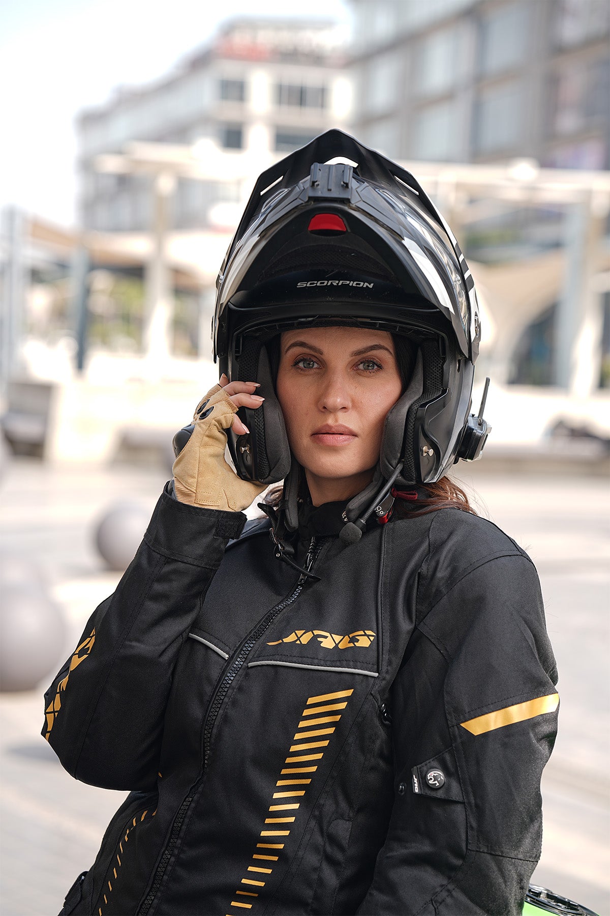 Diana Women's Touring Motorcycle Jacket (Black)