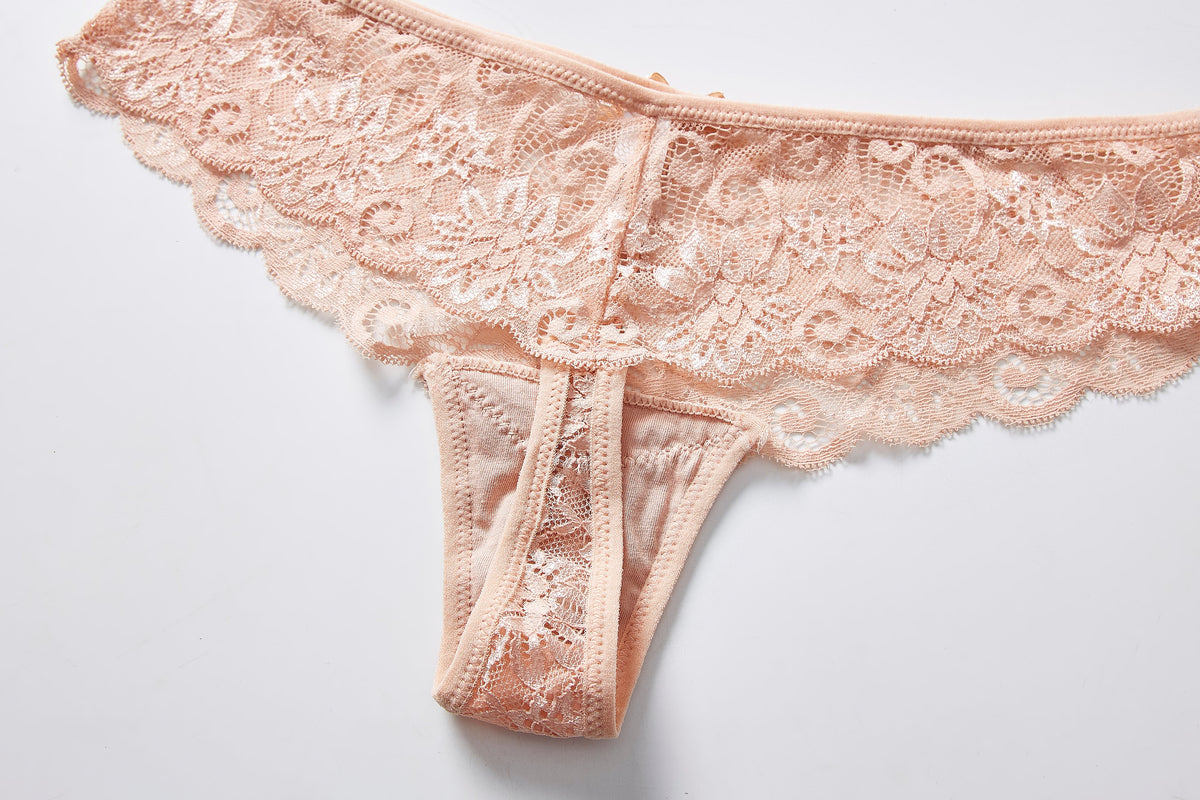Lace Thong Panty (6 Pack)