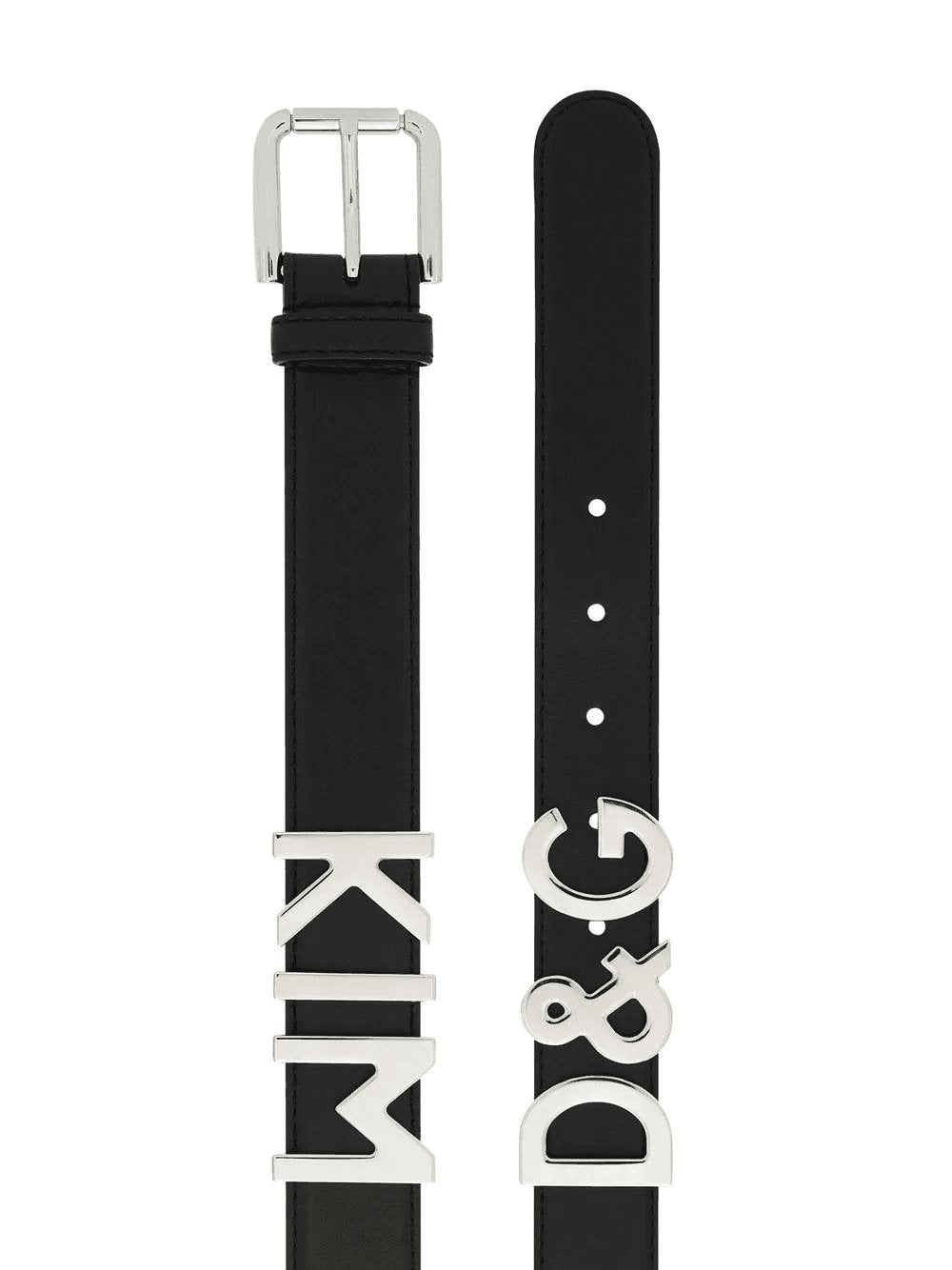 Dolce & Gabbana Women Belt With Logo Buckle