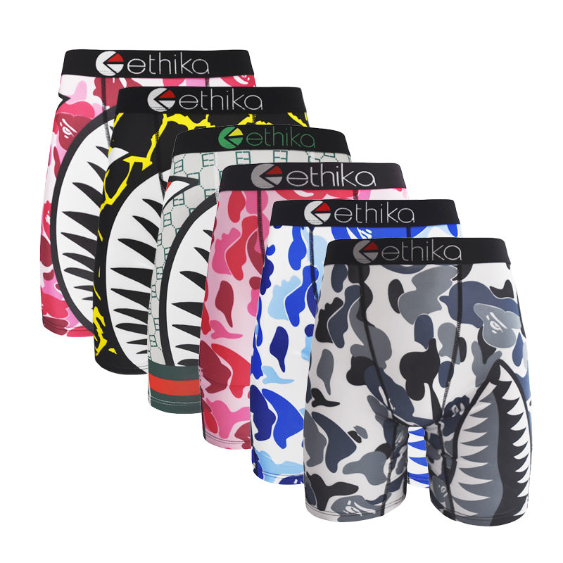 6Pcs/3Pcs ETHIKA Men's Boxer Briefs