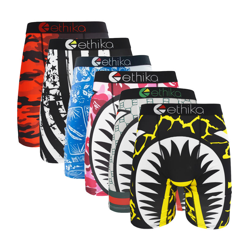 6Pcs/3Pcs ETHIKA Men's Boxer Briefs