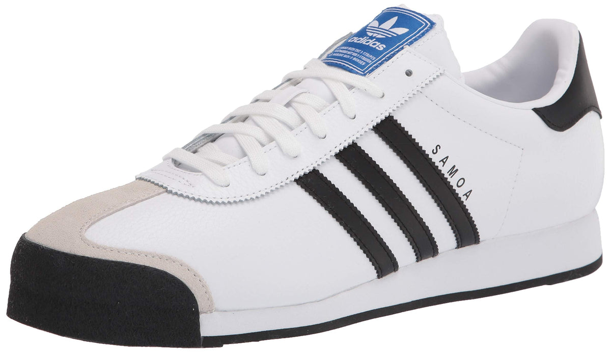 adidas Originals Mens Samoa Retro Sneaker Running Shoe White/Black 11.5 M US