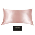 King-size Luxurious 22 Momme Mulberry Silk Pillowcase, Cold Pink