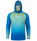 Men's Mahi Camo UV Fishing Hoodie Gaiter