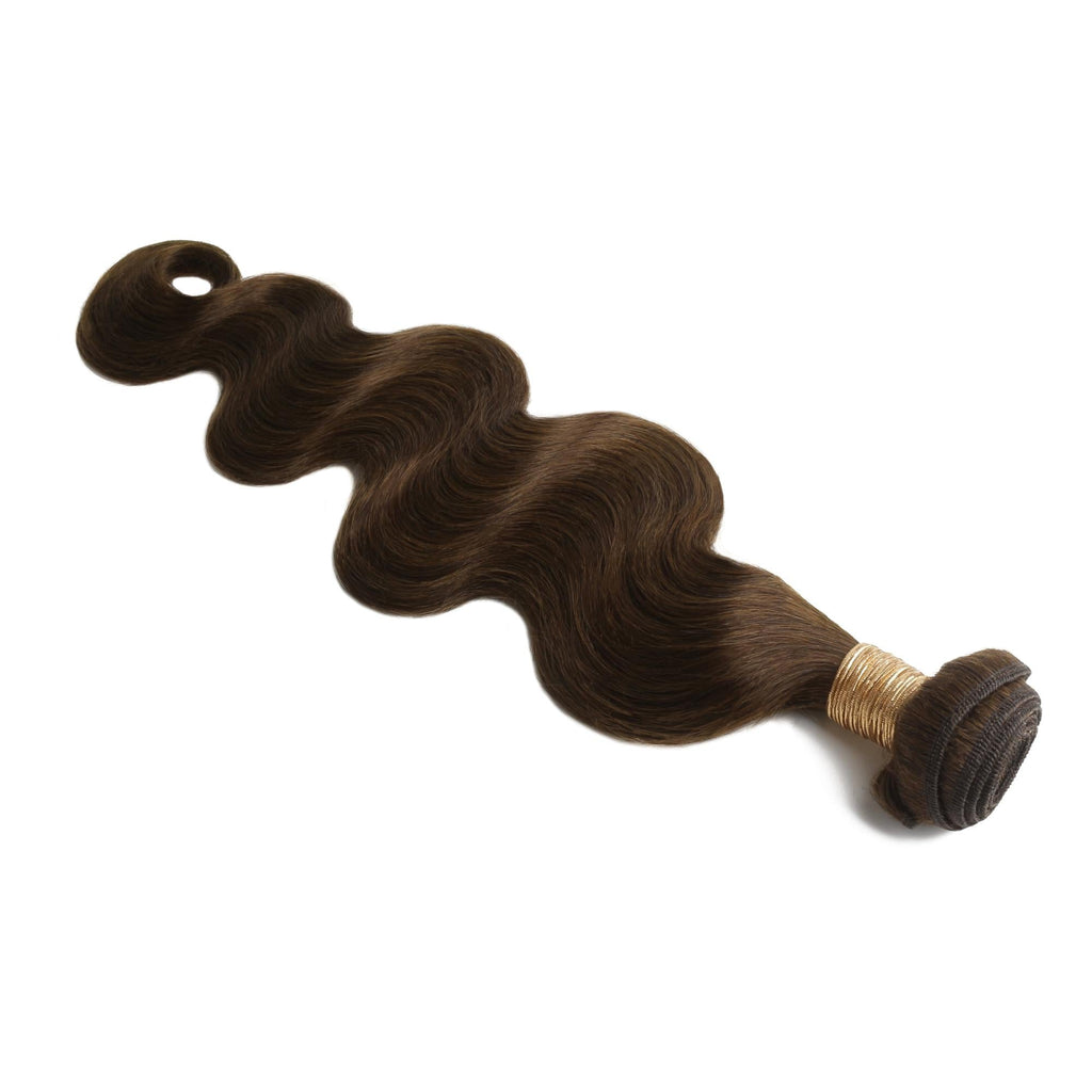 Medium Brown Body Wave 100% Human Hair Bundles
