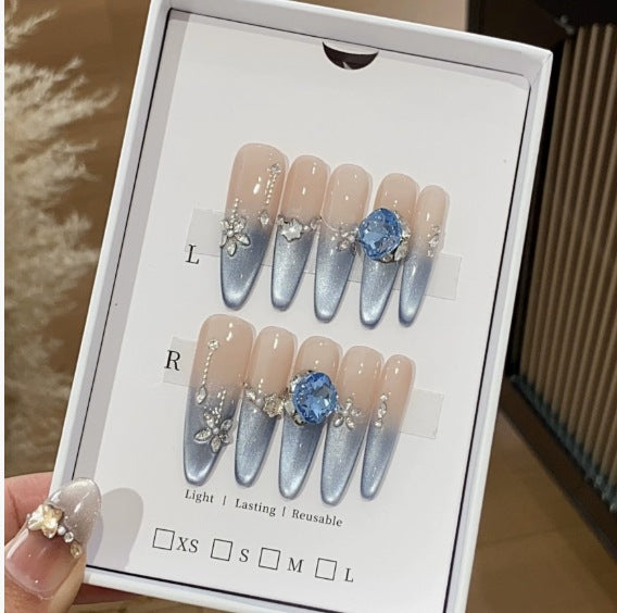 1033- Handmade press on nails fake nails removable