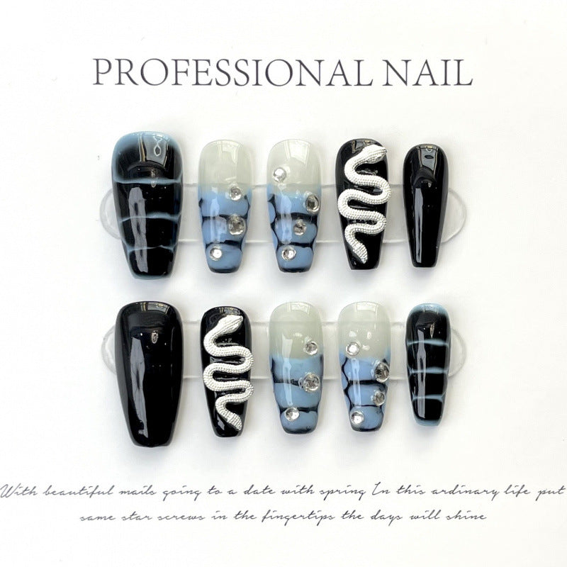 1023- Handmade press on nails fake nails removable