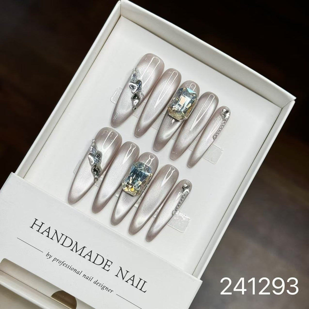 1028- Handmade press on nails fake nails removable
