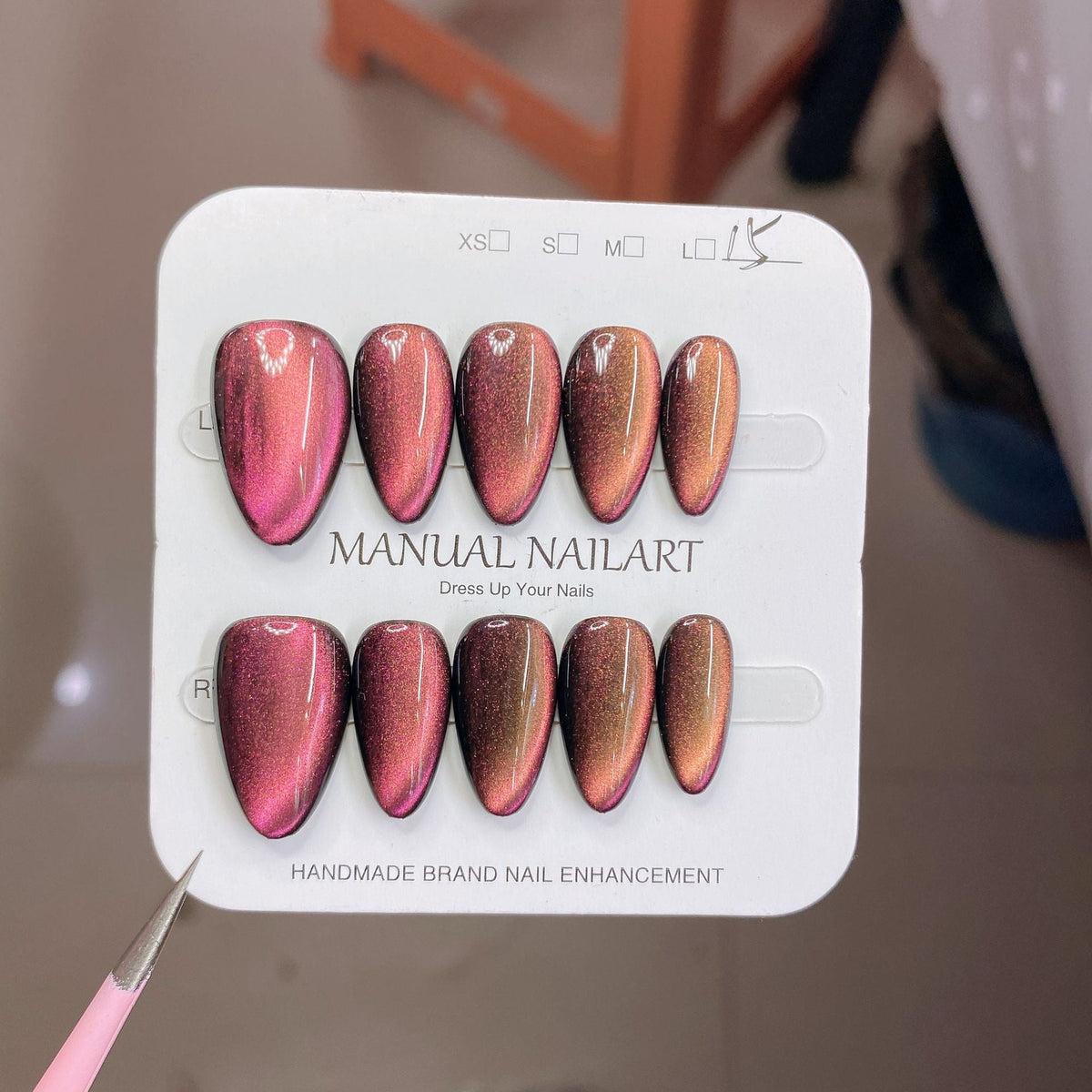 0965- Handmade press on nails fake nails removable