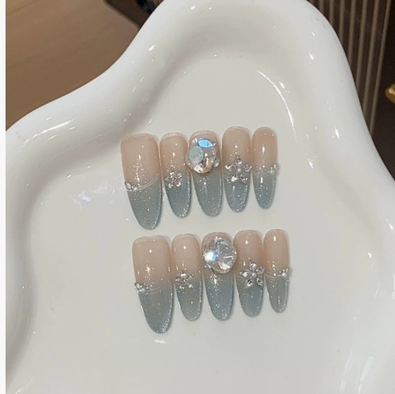 1033- Handmade press on nails fake nails removable