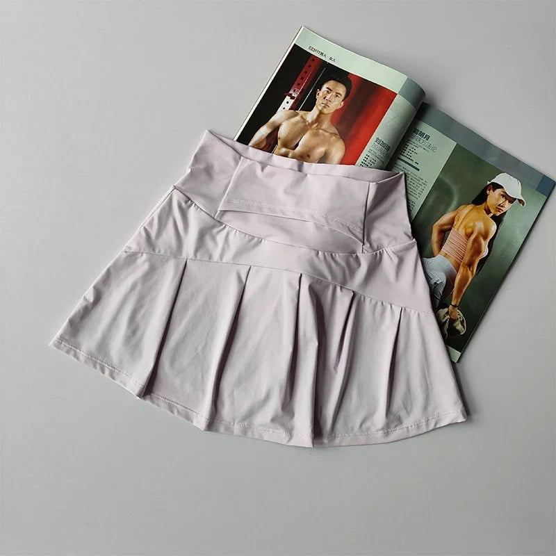 Women's Quick Dry High Waist Sports Skirt