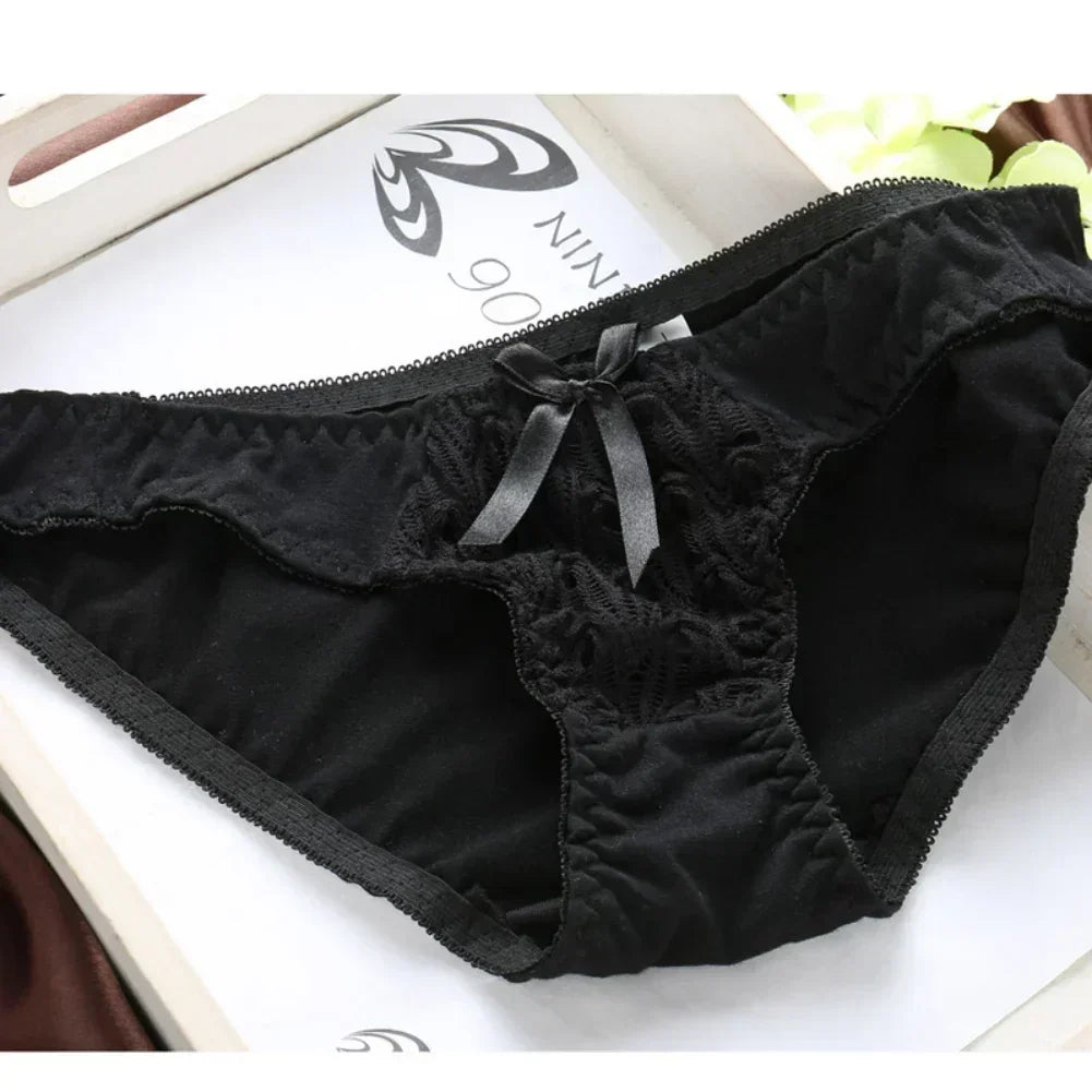 Women Lace Bra Sets Flower Printed Underwear Suit Sexy Lady Ultra-Thin Lingerie Comfortable Push Up Brassiere Outfit