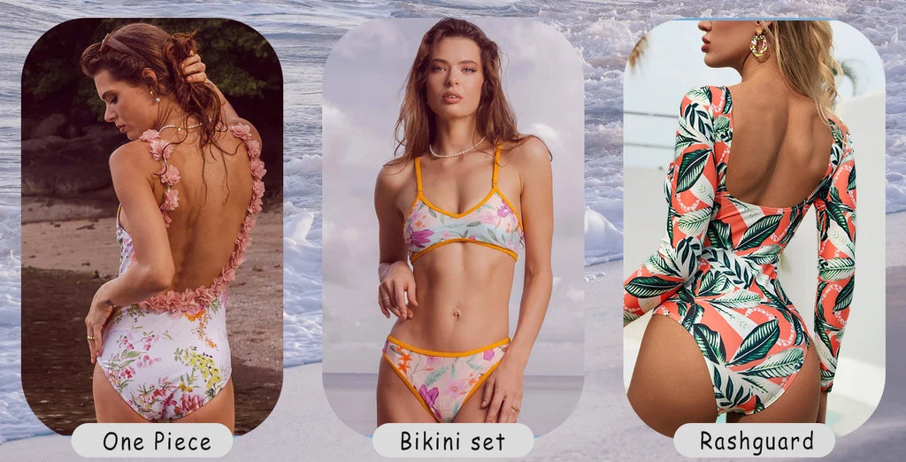 3 Pieces Women's Sexy Bikini Set 2025 New Swimwear Long Dress Cover up Female Beachwear Bathing Suit Summer Swimming Outfit