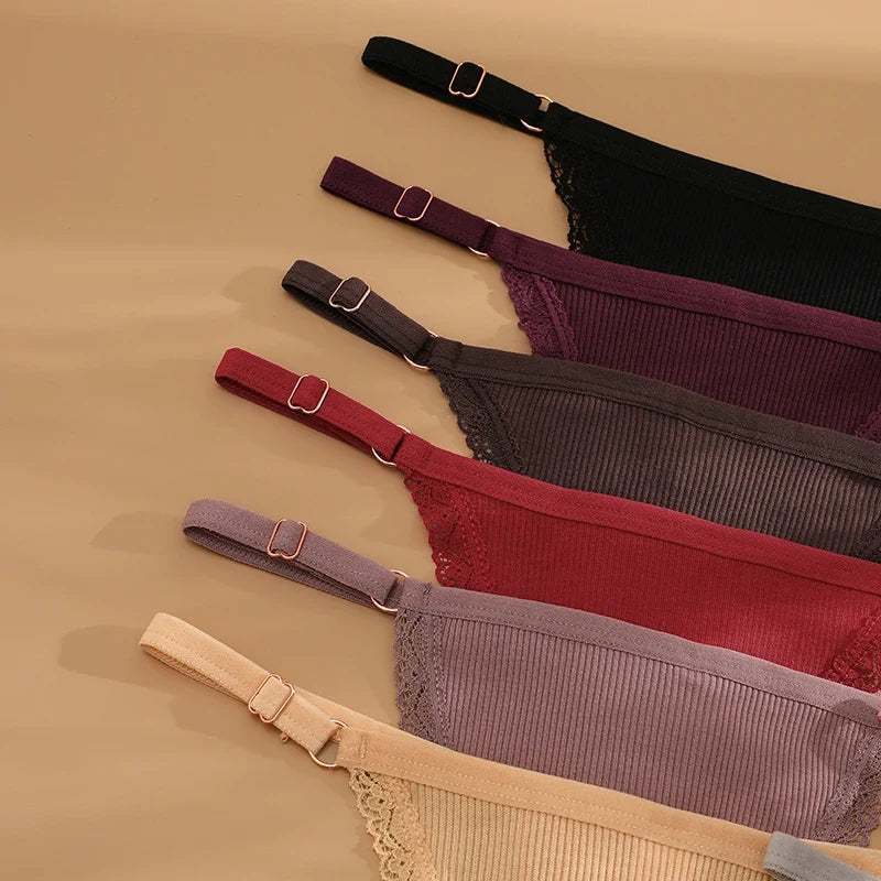 3-Piece Cotton G-String Thong Set for Women
