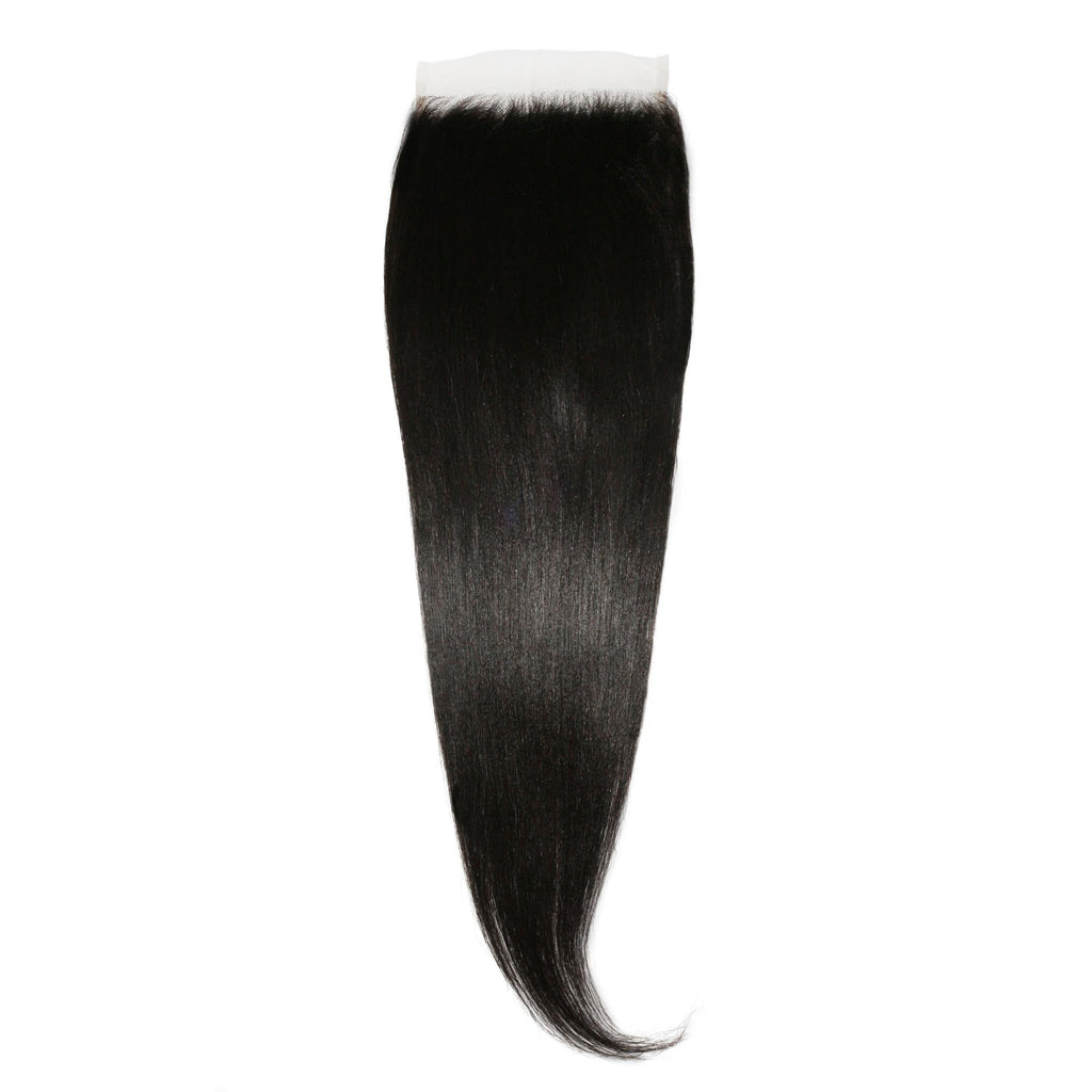 Yaki Straight 6x6 HD Lace Human Hair Closure