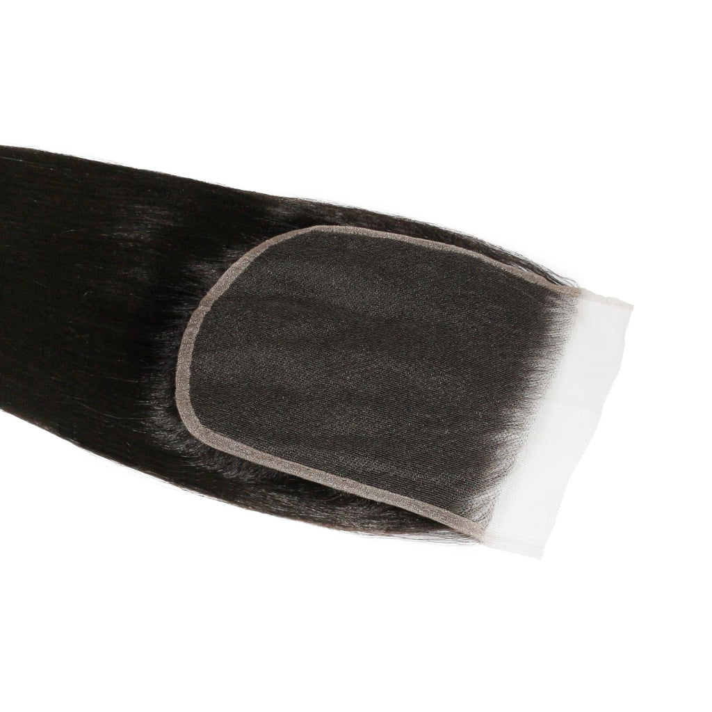 Yaki Straight 6x6 HD Lace Human Hair Closure