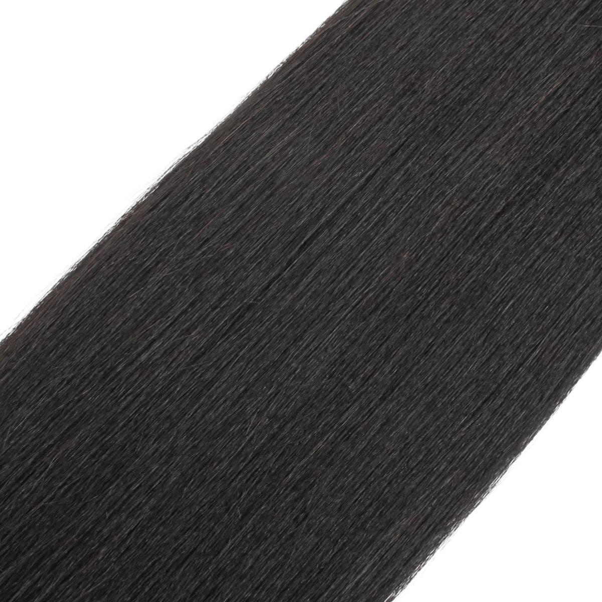 Yaki Straight Bulk 100% Human Braiding Hair