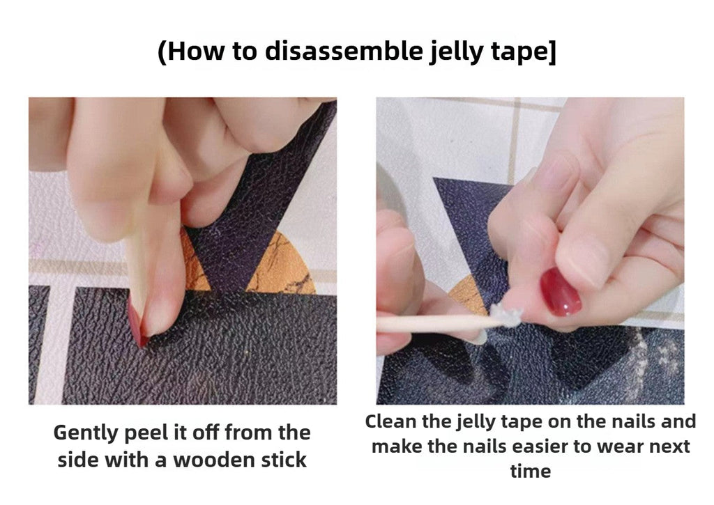 1042- Handmade press on nails fake nails removable