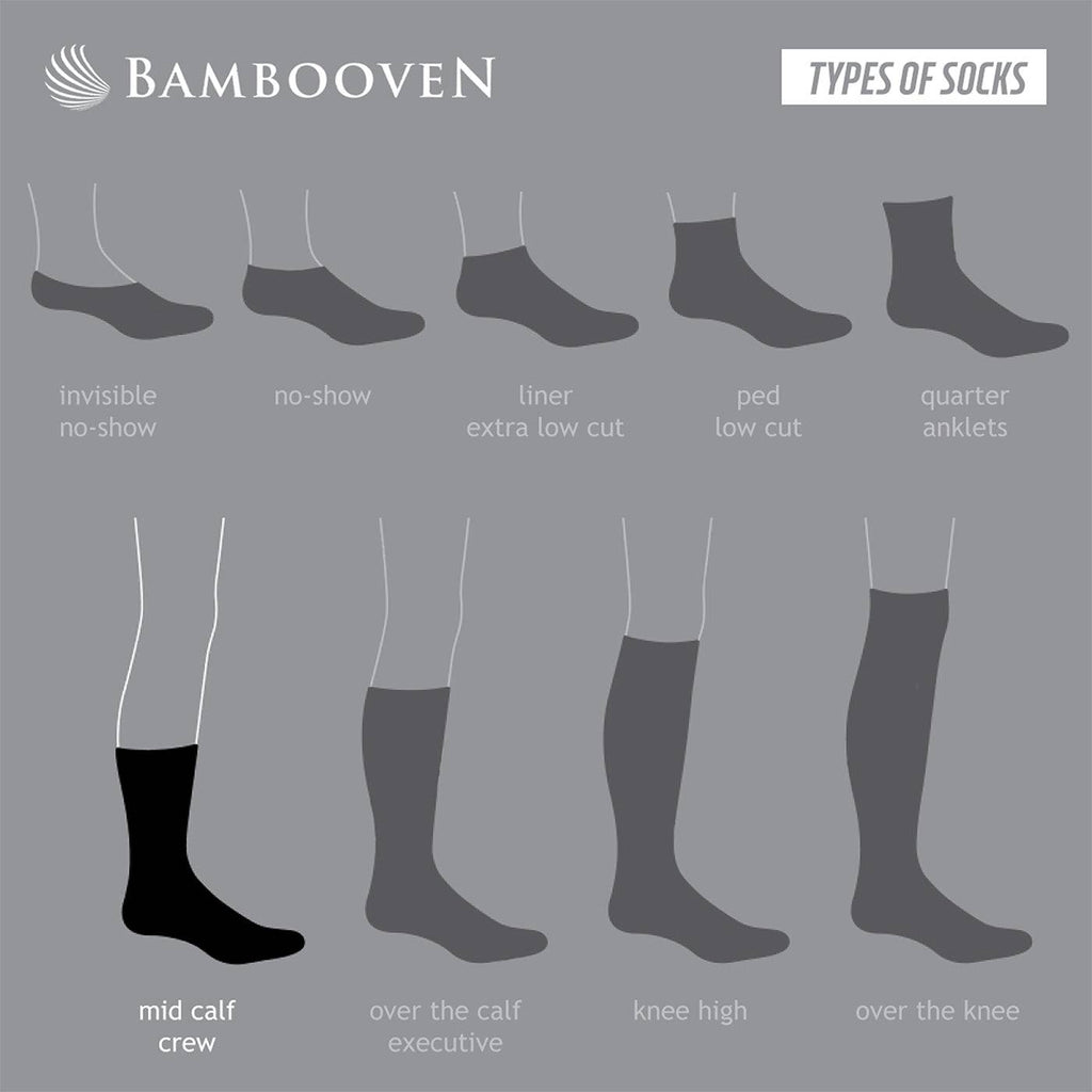 Men’s Bamboo Dress Socks 3-Pack, Ribbed, Slate & Navy