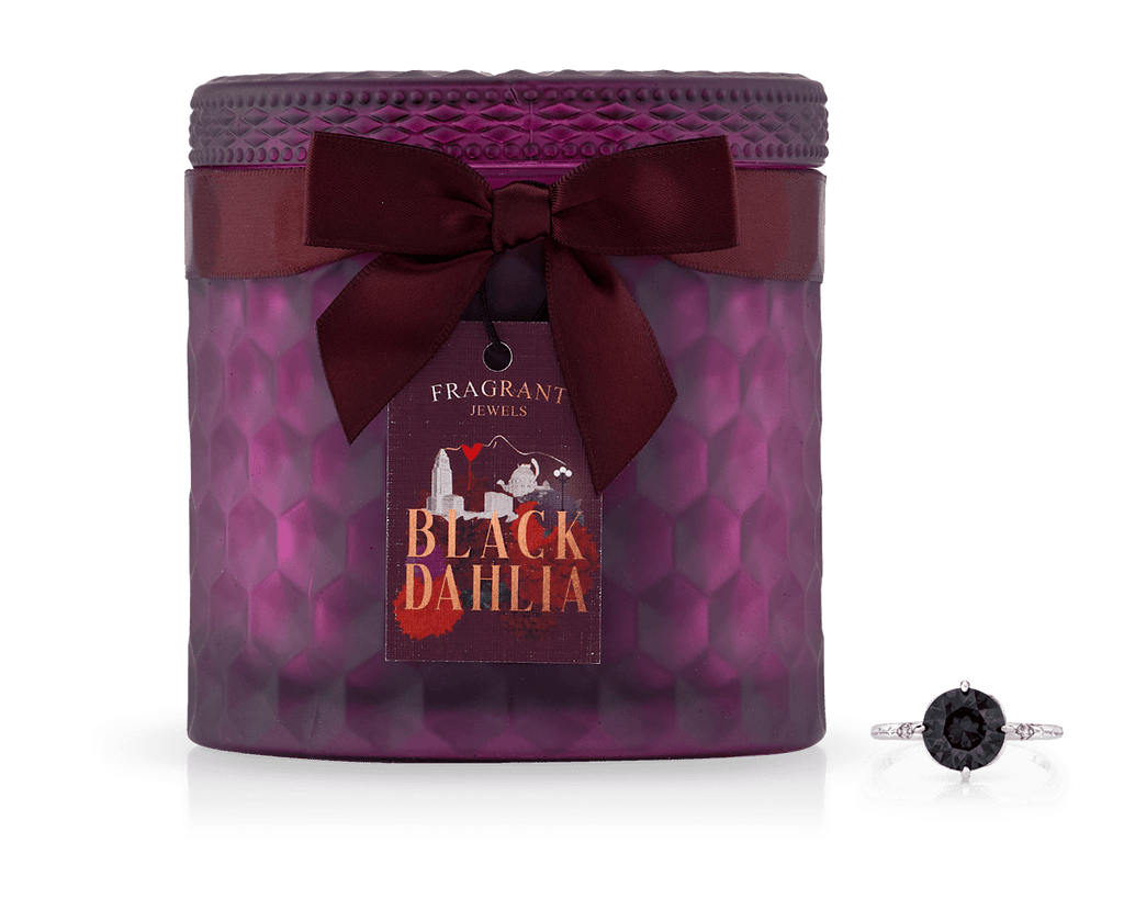 Black Dahlia - Satin Collection - Jewel Candle