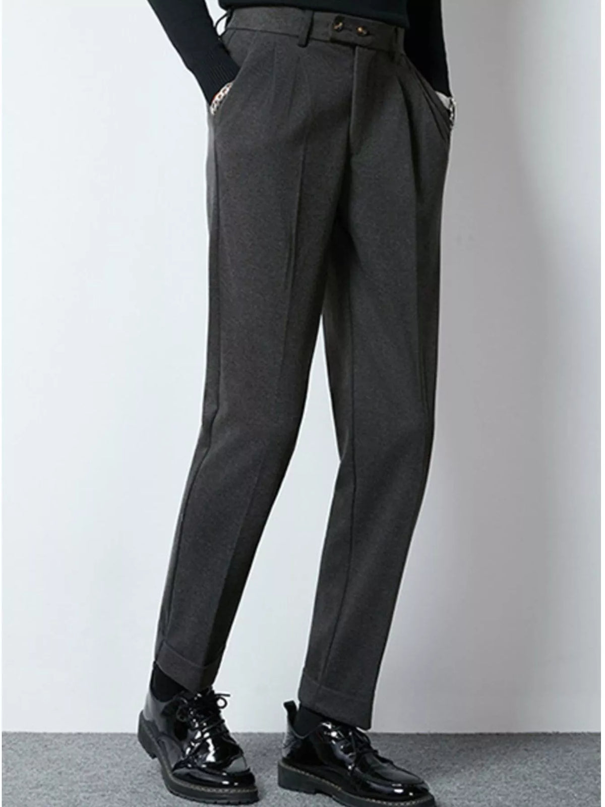 Men's Pleated Dress Pants