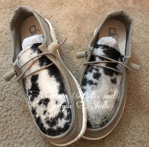 PREORDER Cowhide Hey Dudes