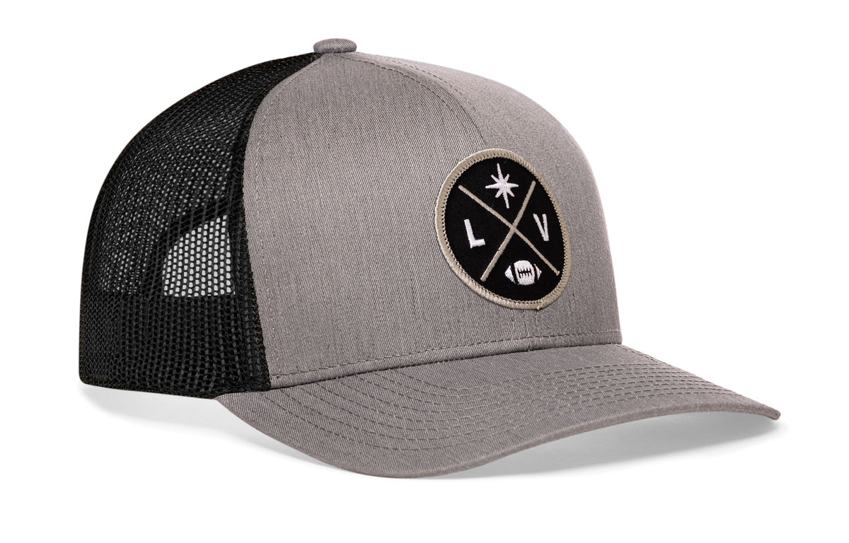 Las Vegas Football Trucker Hat  |  LV X Snapback