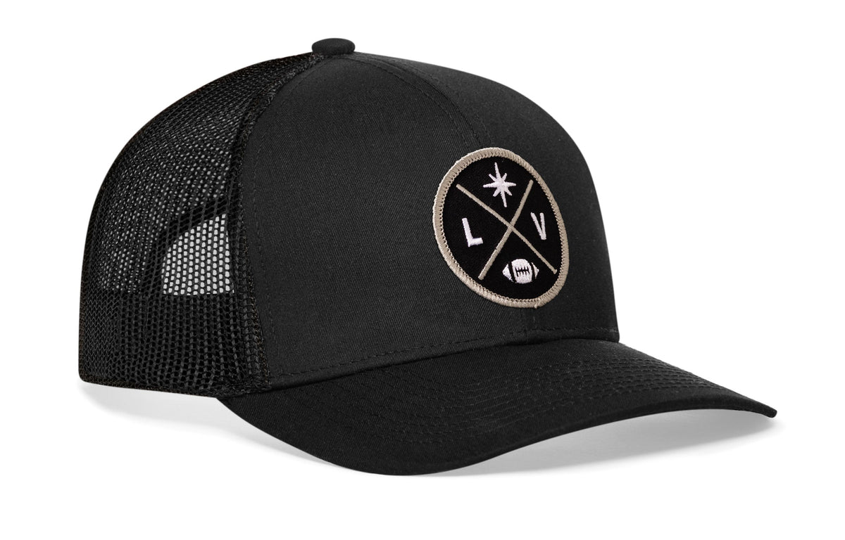 Las Vegas Football Trucker Hat  |  LV X Snapback