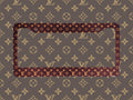 LV Style Pattern License Plate Frame