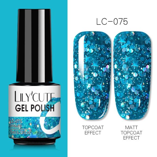 Womens UV Gel Nail Polish Set 7ml Fashion Varnish Colorful Art Manicure Luxury Nail Design For Women