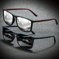 Square Polarized Sunglasses for Men 2 Pack | UV Protection Anti-Glare Mirror Shades